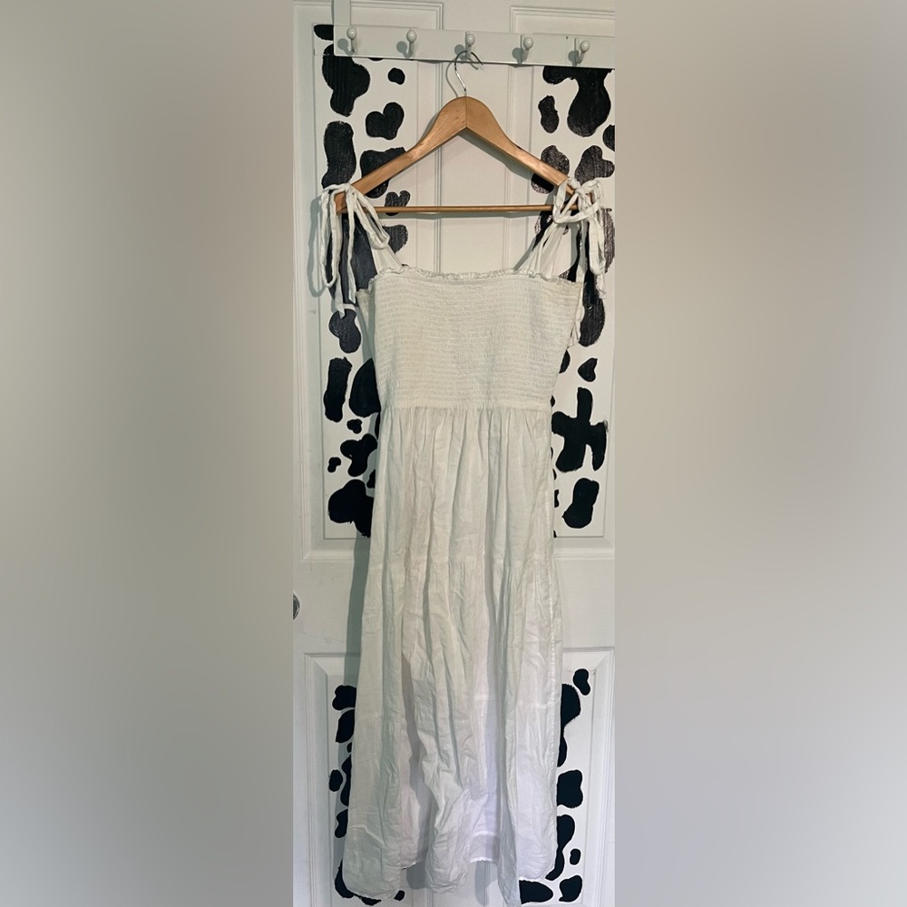La bBohème, wilfred white maxi dress